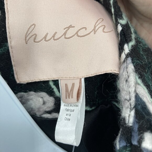 Anthropologie NWT Hutch Womens Floral Embroidered Overcoat Sz Medium Boho Office - Picture 7 of 16